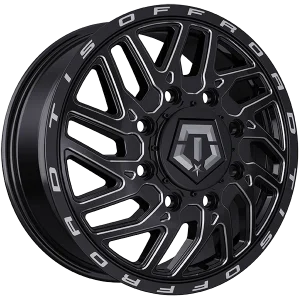 TIS Wheels – 544BM – Black – 20″x8.5″ 127mm – Summer Wheels – 544BM28299FS
